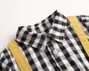 Baby Boy One piece Checkered Onesie