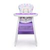 Adjustable Highchair, 5-Point Safety Buckle XH